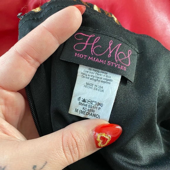 Soft leopard print skirt - Picture 2 of 2